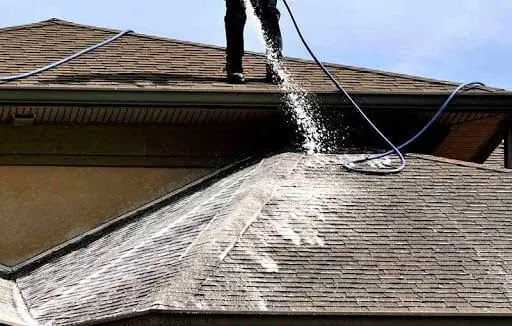 Roof Washing — Elite Exteriors Roof Washing by Elite Exteriors in Floyds Knobs & Southern Indiana