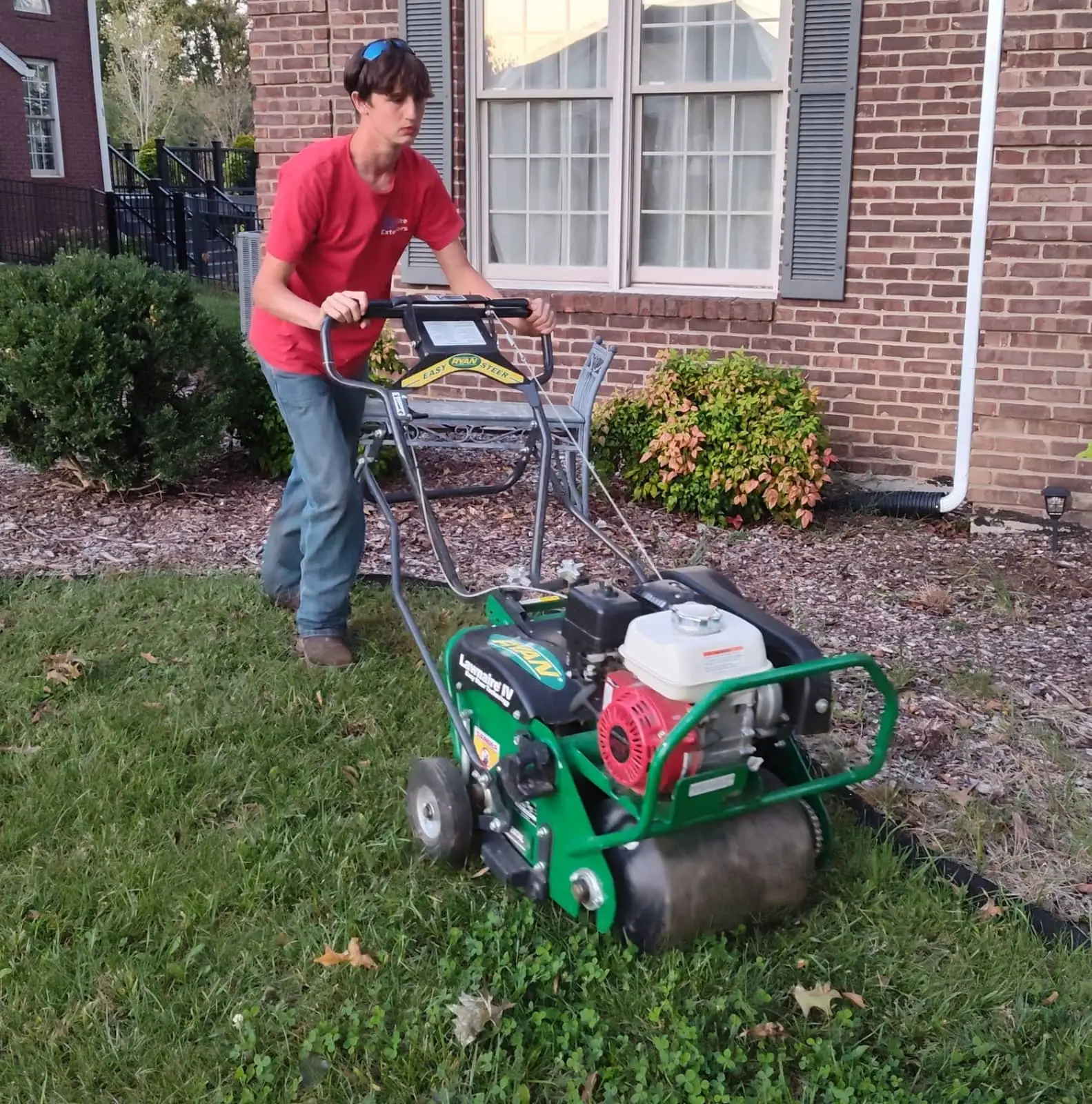 Lawn Aeration — Elite Exteriors Lawn Aeration by Elite Exteriors in Floyds Knobs & Southern Indiana